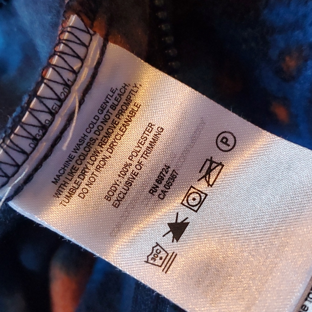 EUC Columbia fleece snowsuit size 6-12 months - Picture 6 of 6